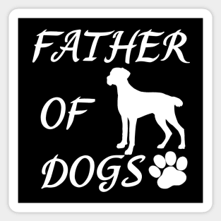 Father of Dogs - Brittany Dog Spaniel Sticker